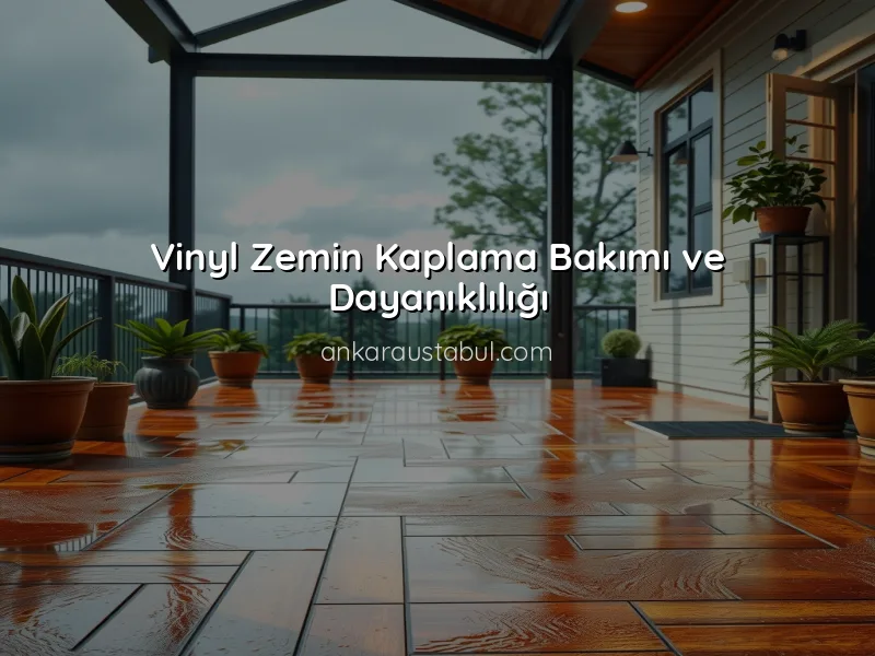 Vinyl Zemin Kaplama ile Suya Dayanıklı Alanlar Yaratma