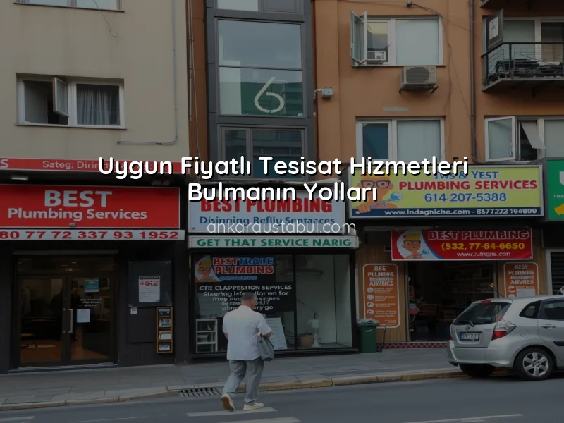 Ankara'da En İyi Tesisatçıları Bulmanın Yolları