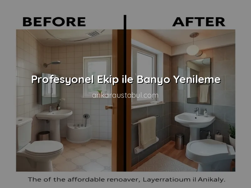 Ankara'da Uygun Fiyatlı Banyo Yenileme Hizmetleri