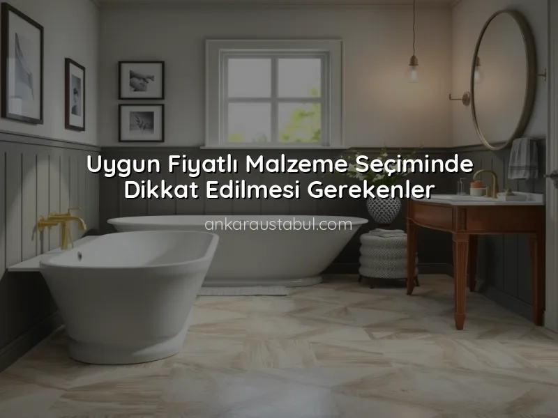 Seramik ve Fayans Döşeme İşlerinde Uygun Fiyatlı Malzeme Seçimi