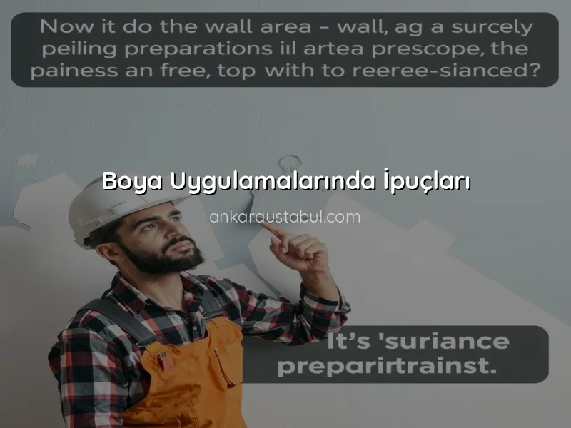 Boya Uygulamalarında Sık Yapılan Yanlışlar ve Çözümleri