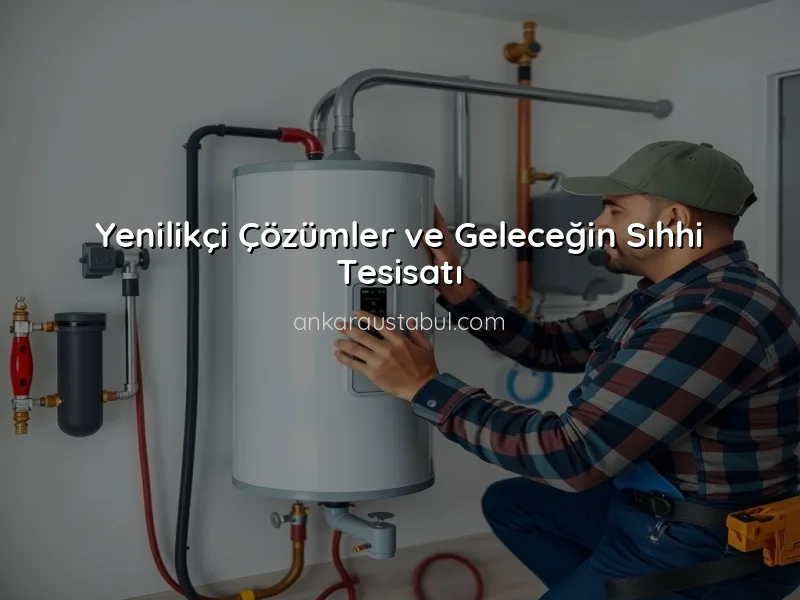Sıhhi Tesisat İşlemlerinde Kullanılan Modern Teknolojiler
