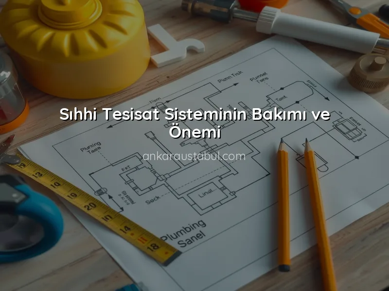 Sıhhi Tesisat Sistemi Nasıl Çalışır? Temel Bilgiler