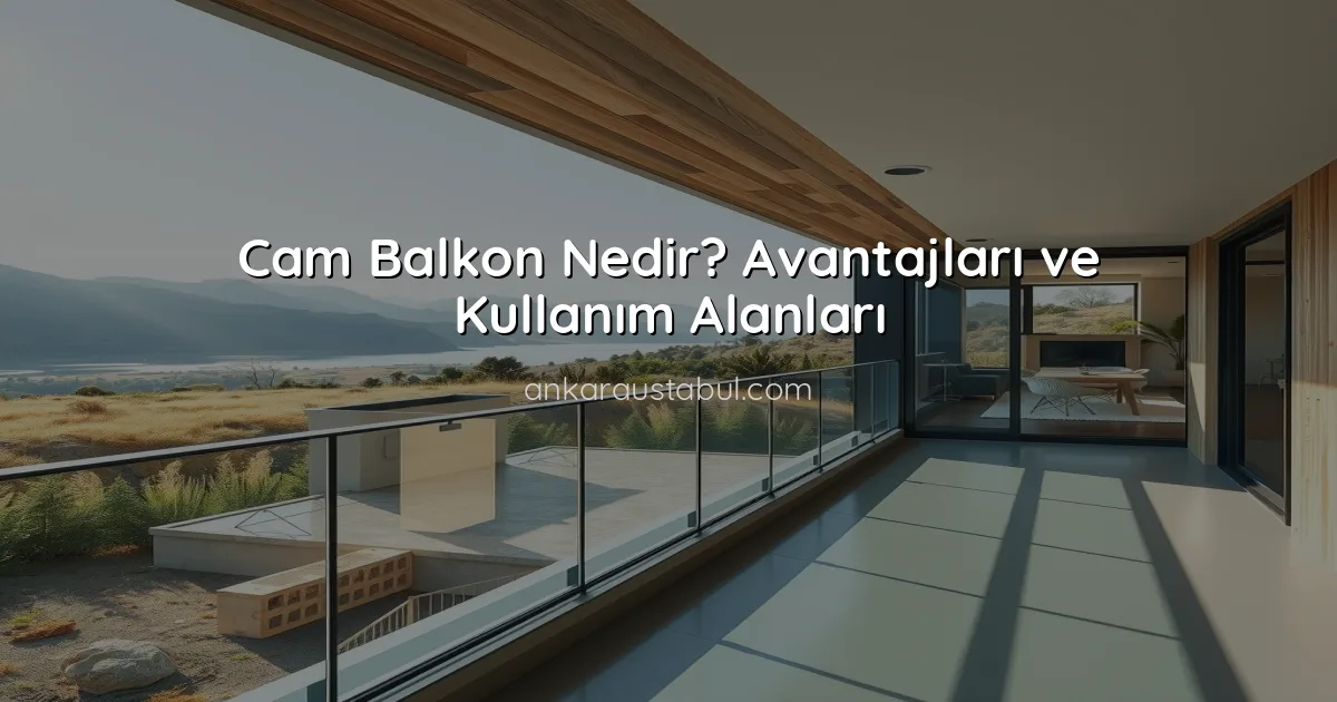 Cam Balkon Nedir? Avantajları ve Kullanım Alanları