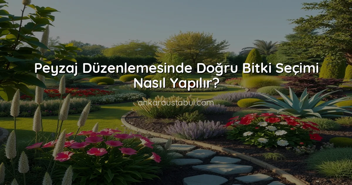 Peyzaj Düzenlemesinde Doğru Bitki Seçimi Nasıl Yapılır?