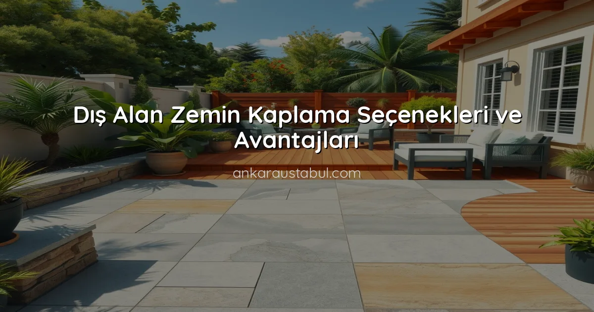 Dış Alan Zemin Kaplama Seçenekleri ve Avantajları