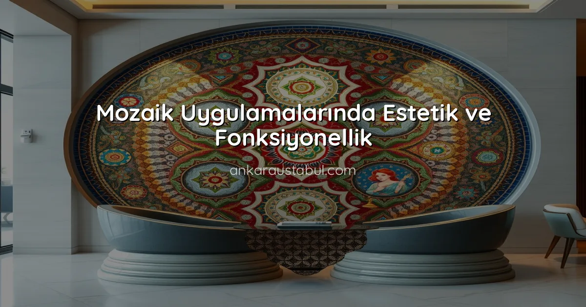 Mozaik Uygulamalarında Estetik ve Fonksiyonellik