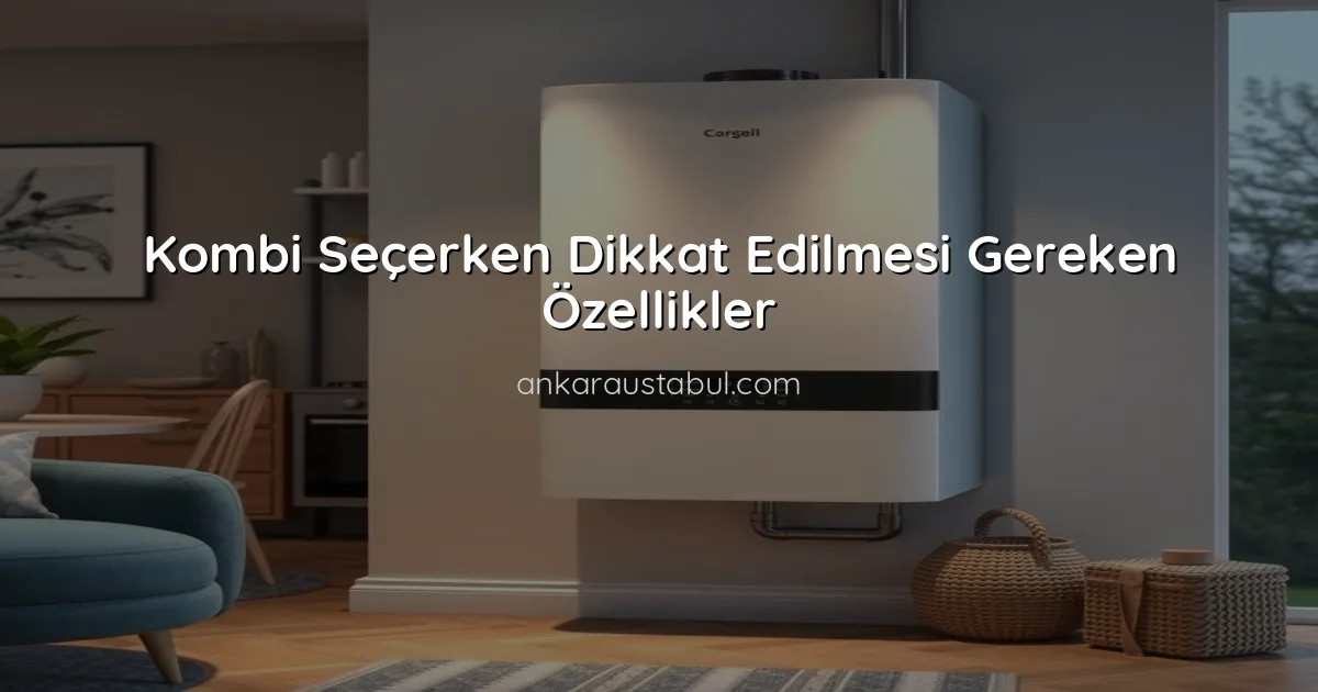 Kombi Seçerken Dikkat Edilmesi Gereken Özellikler