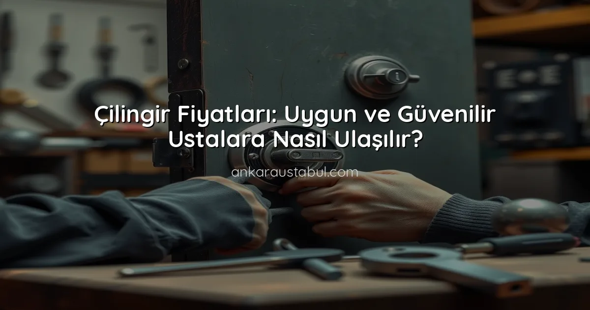 Çilingir Fiyatları: Uygun ve Güvenilir Ustalara Nasıl Ulaşılır?