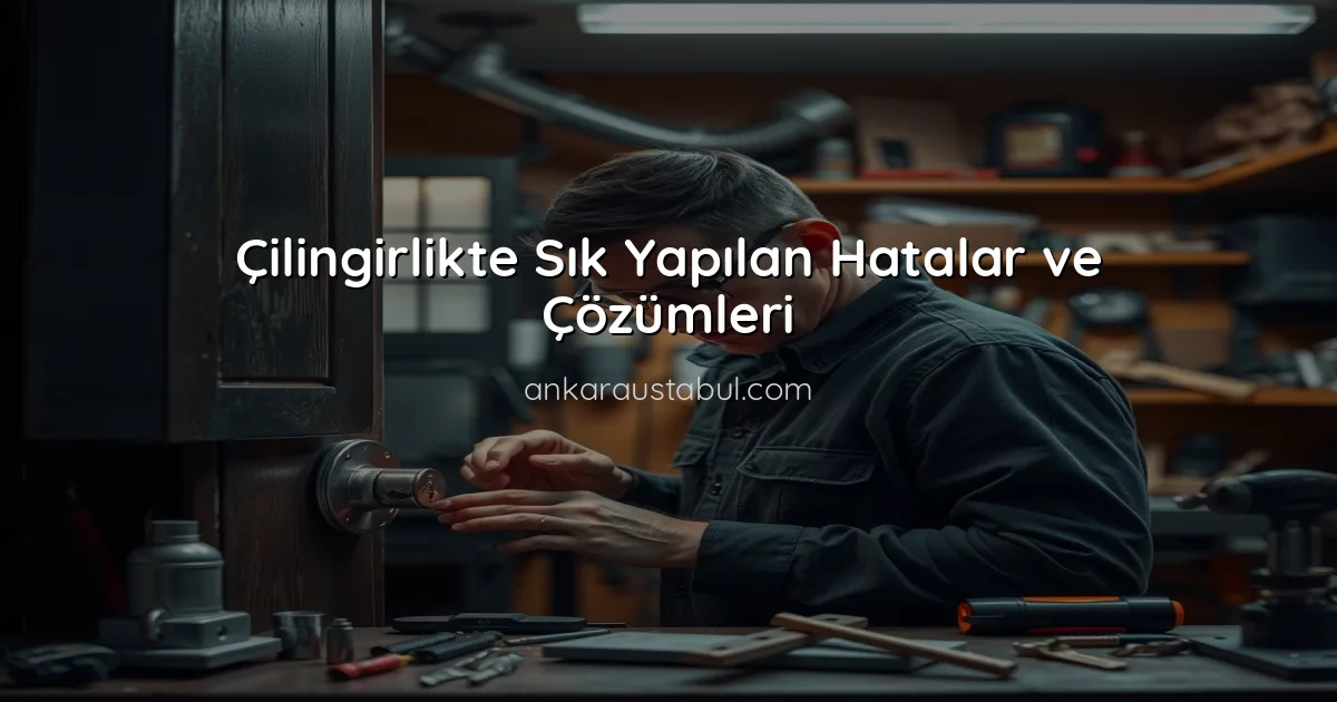 Çilingirlikte Sık Yapılan Hatalar ve Çözümleri