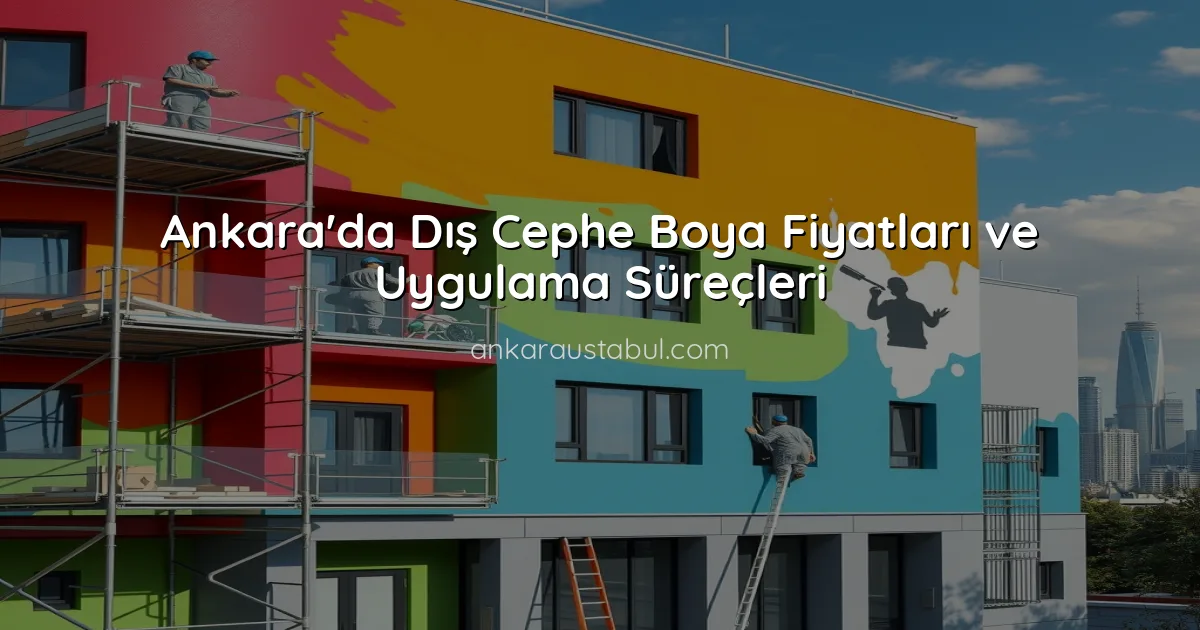 Ankara'da Dış Cephe Boya Fiyatları ve Uygulama Süreçleri