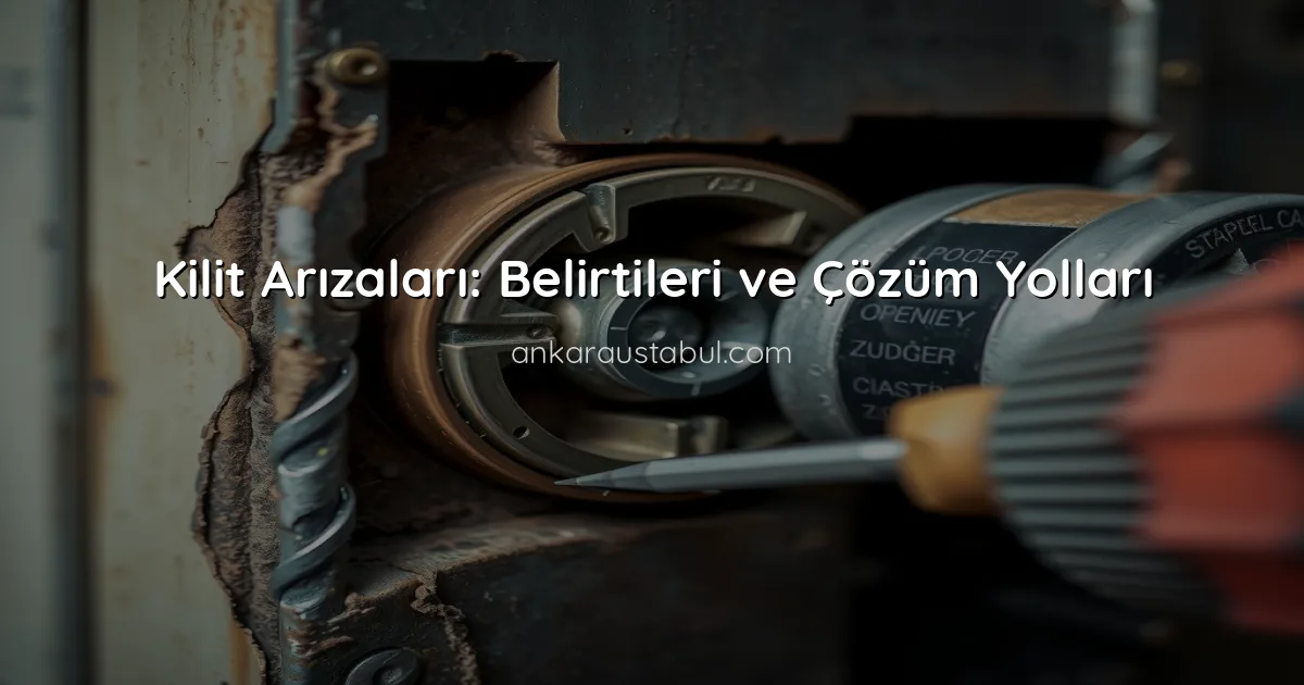 Kilit Arızaları: Belirtileri ve Çözüm Yolları