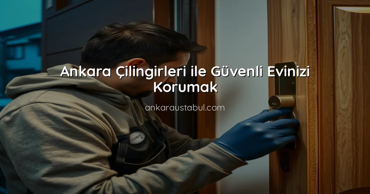 Ankara Çilingirleri ile Güvenli Evinizi Korumak