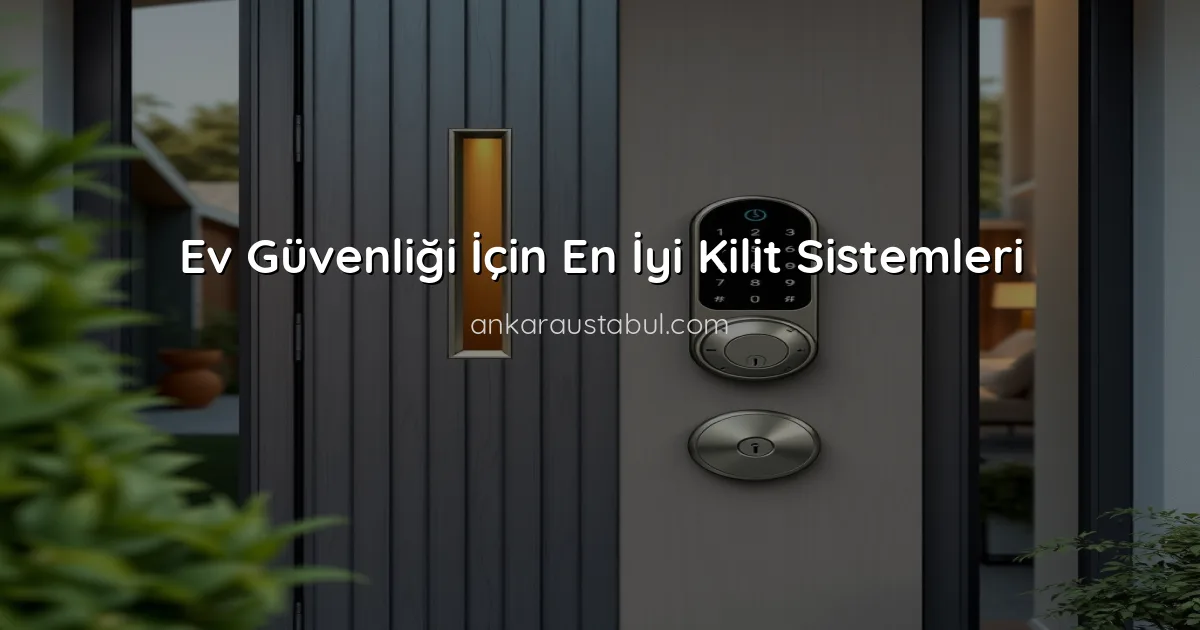 Ev Güvenliği İçin En İyi Kilit Sistemleri