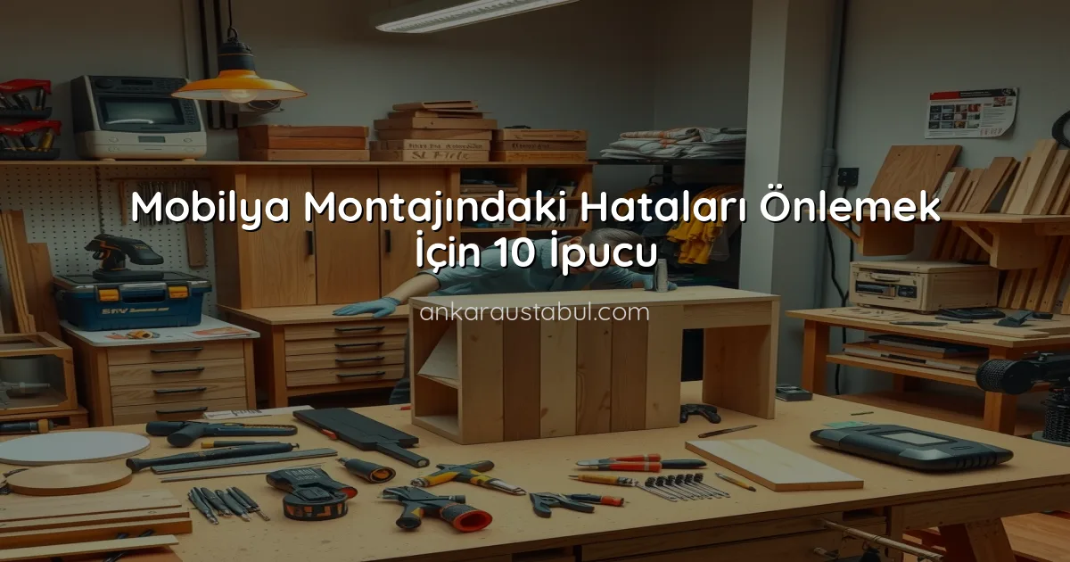 Mobilya Montajındaki Hataları Önlemek İçin 10 İpucu