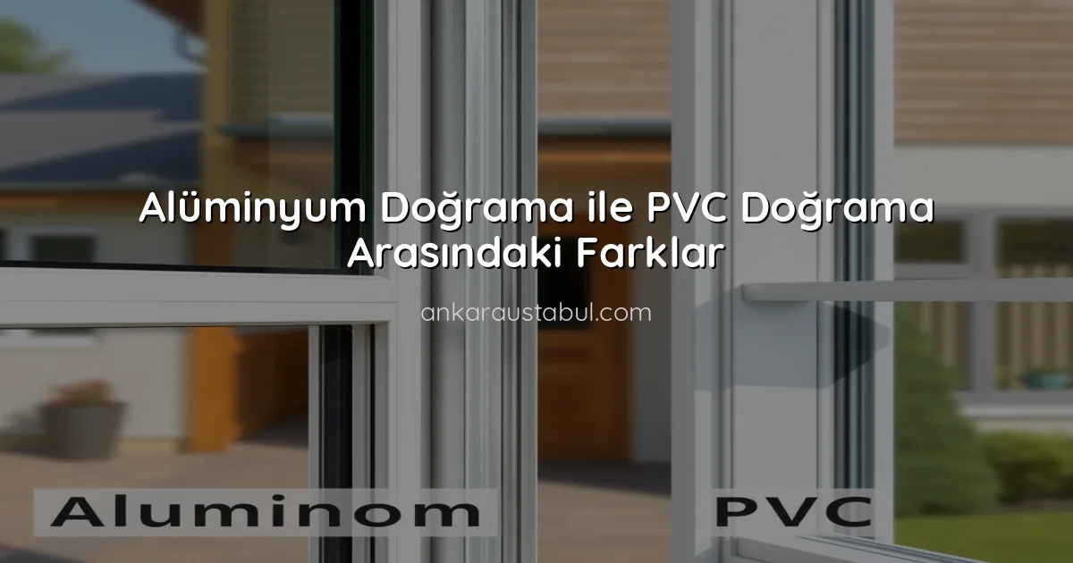 Alüminyum Doğrama ile PVC Doğrama Arasındaki Farklar
