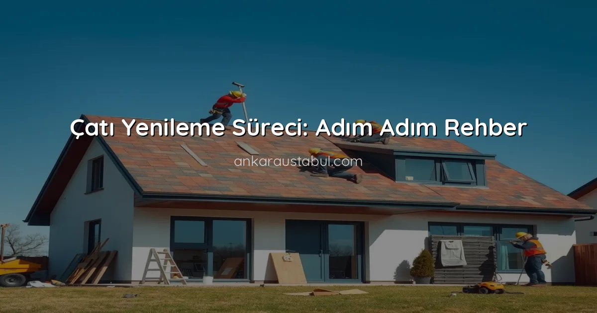 Çatı Yenileme Süreci: Adım Adım Rehber