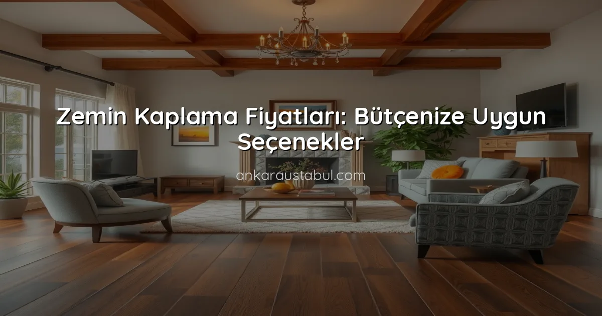Zemin Kaplama Fiyatları: Bütçenize Uygun Seçenekler