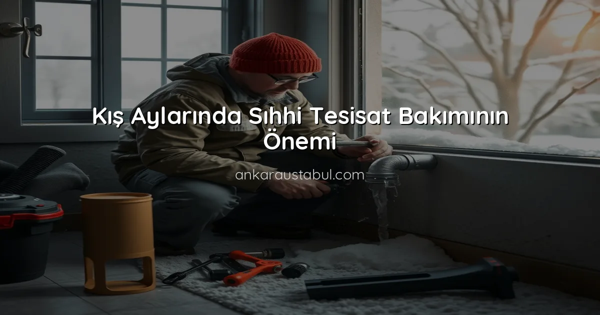Kış Aylarında Sıhhi Tesisat Bakımının Önemi