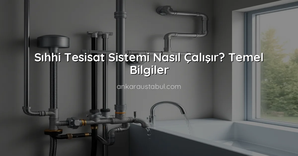 Sıhhi Tesisat Sistemi Nasıl Çalışır? Temel Bilgiler